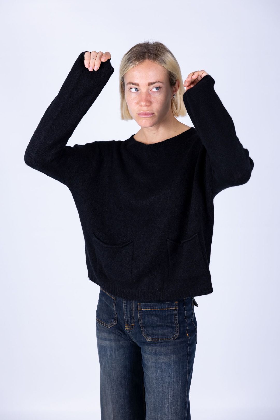 Susy Mix - Maglia con taschine