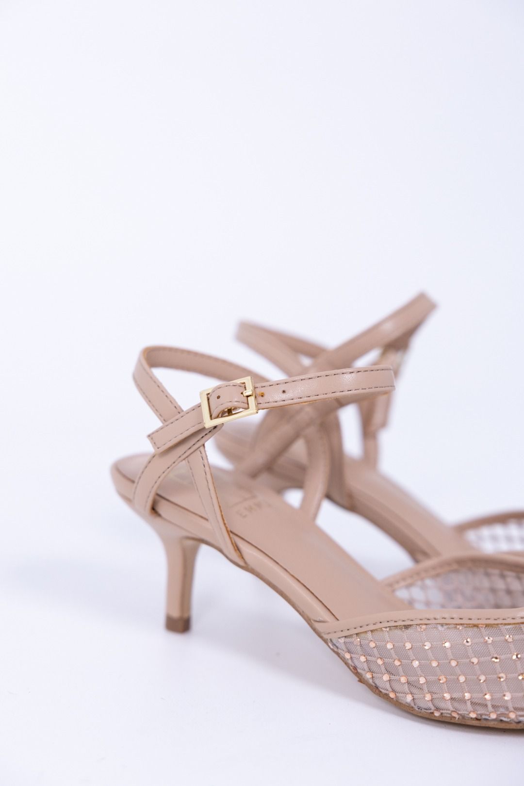 Emme - Scarpa chanel a rete con  cinturino