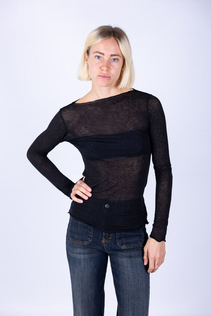 Tensione in - Maglia barca misto cachemire