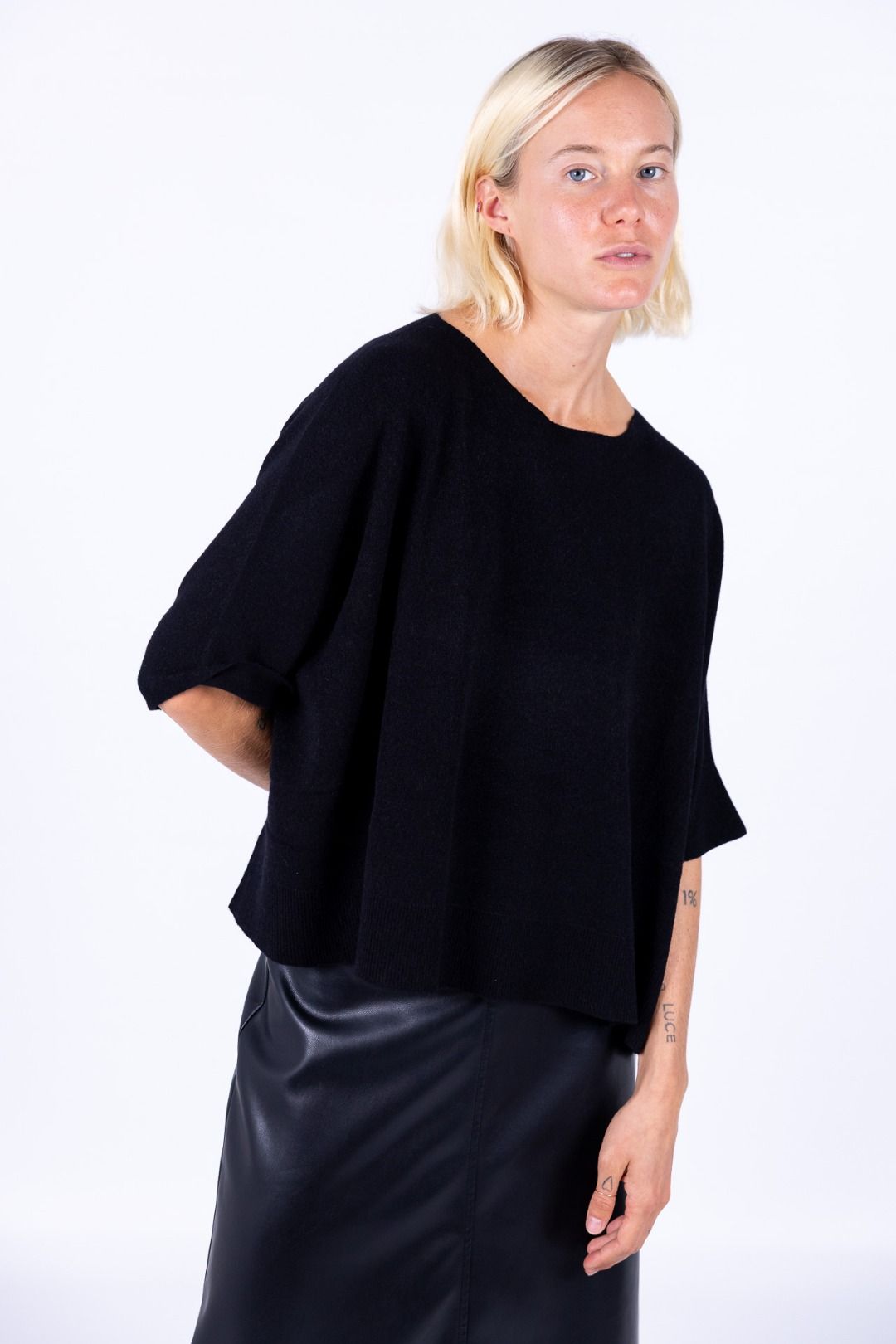 Arvs - Maglia scatoletta con manicotto