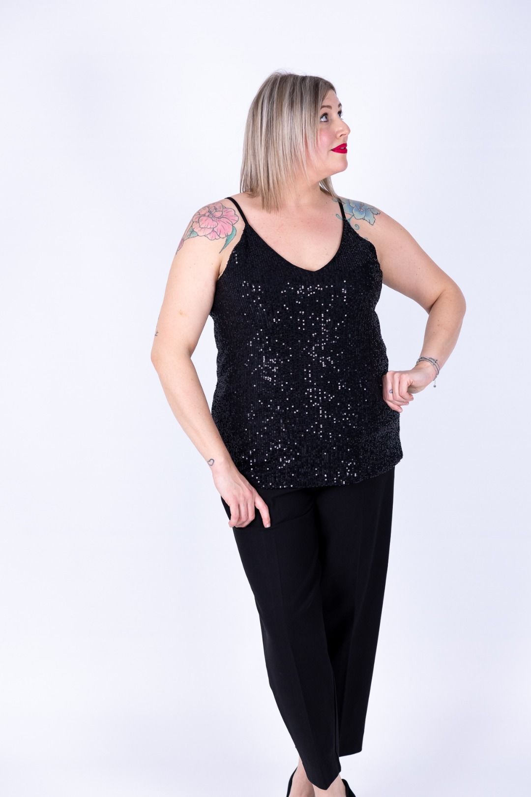 Susy Star - Top paillettes