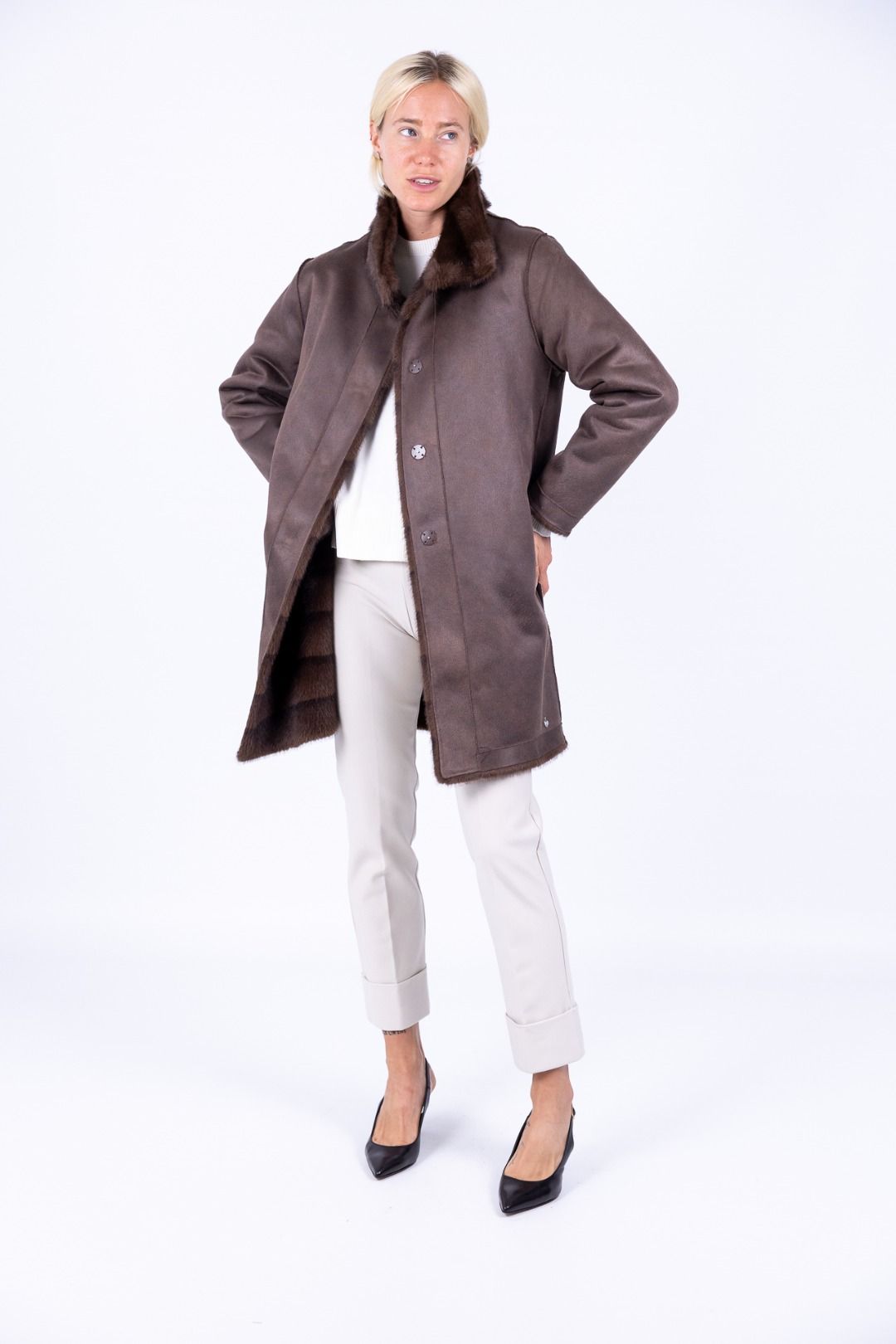 Ragno - Cappotto con cintura
