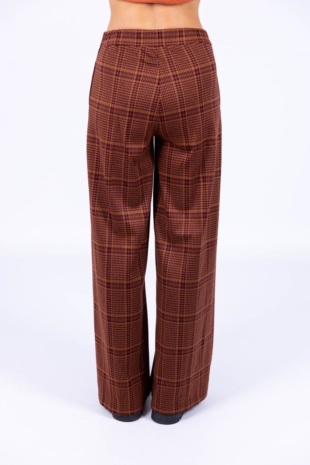 Surkana - Pantaloni ampi in jacquard