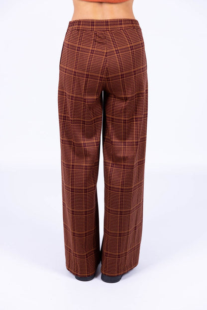 Surkana - Pantaloni ampi in jacquard