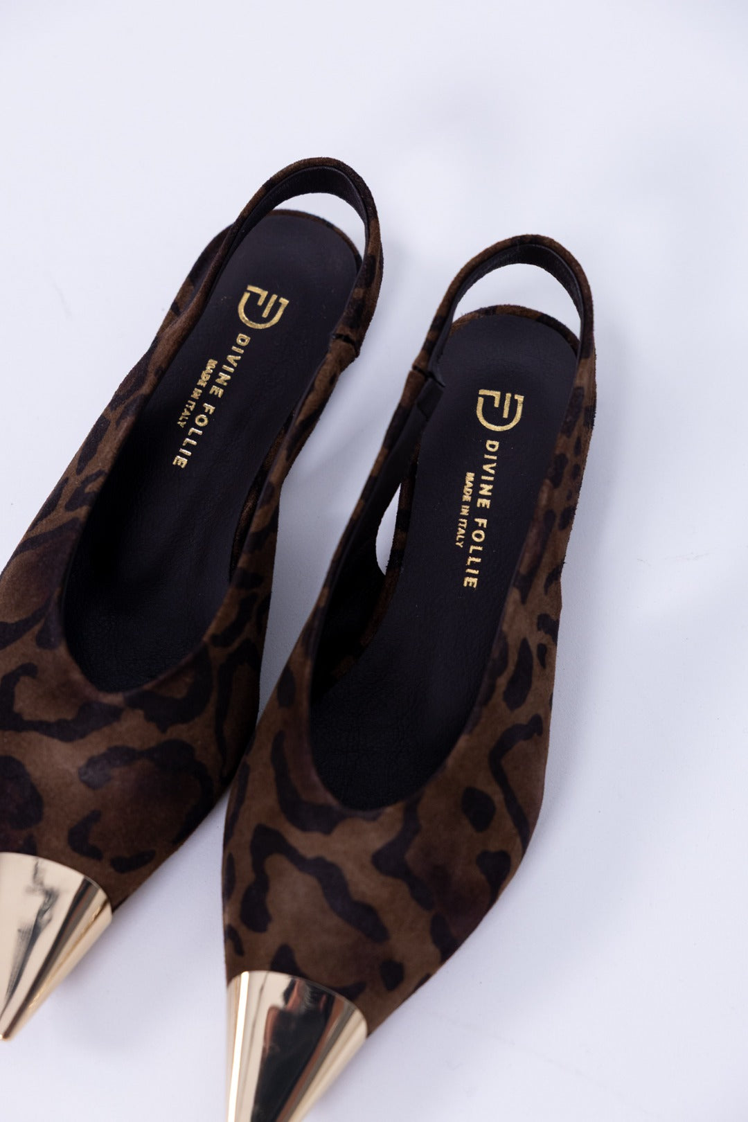 Divine follie - Slingback maculata
