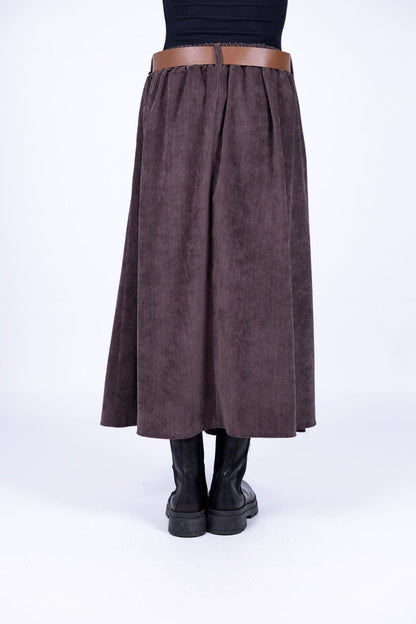 Novepunto.Uno - Gonna in velluto