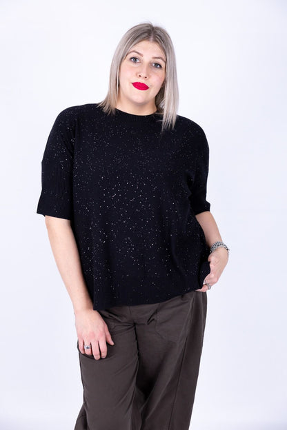 Susy Star - Maglia manica 3/4 con punti luce