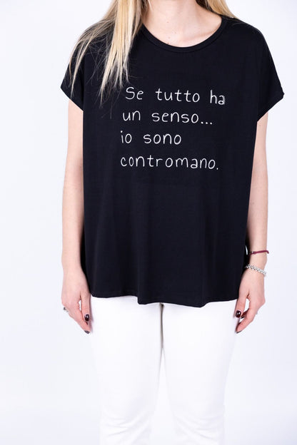 Susy Star - T-shirt con scritta