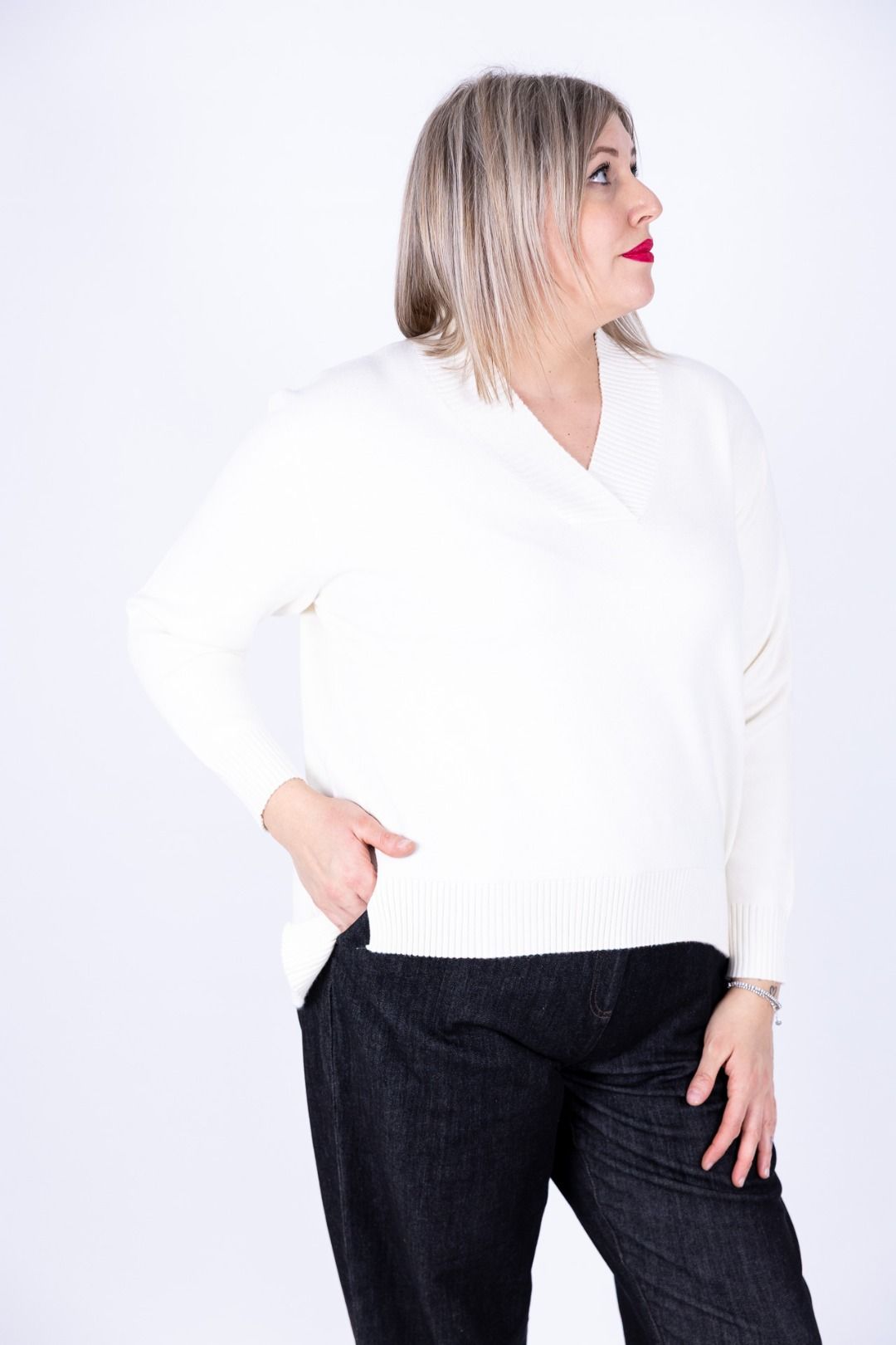 Ragno - Maglia super soft scollo V