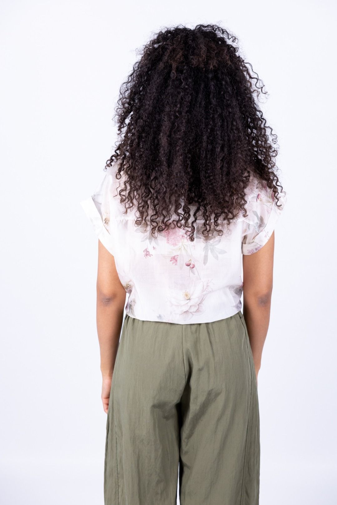 Susy Mix - Camicia fantasia tasca in paillettes