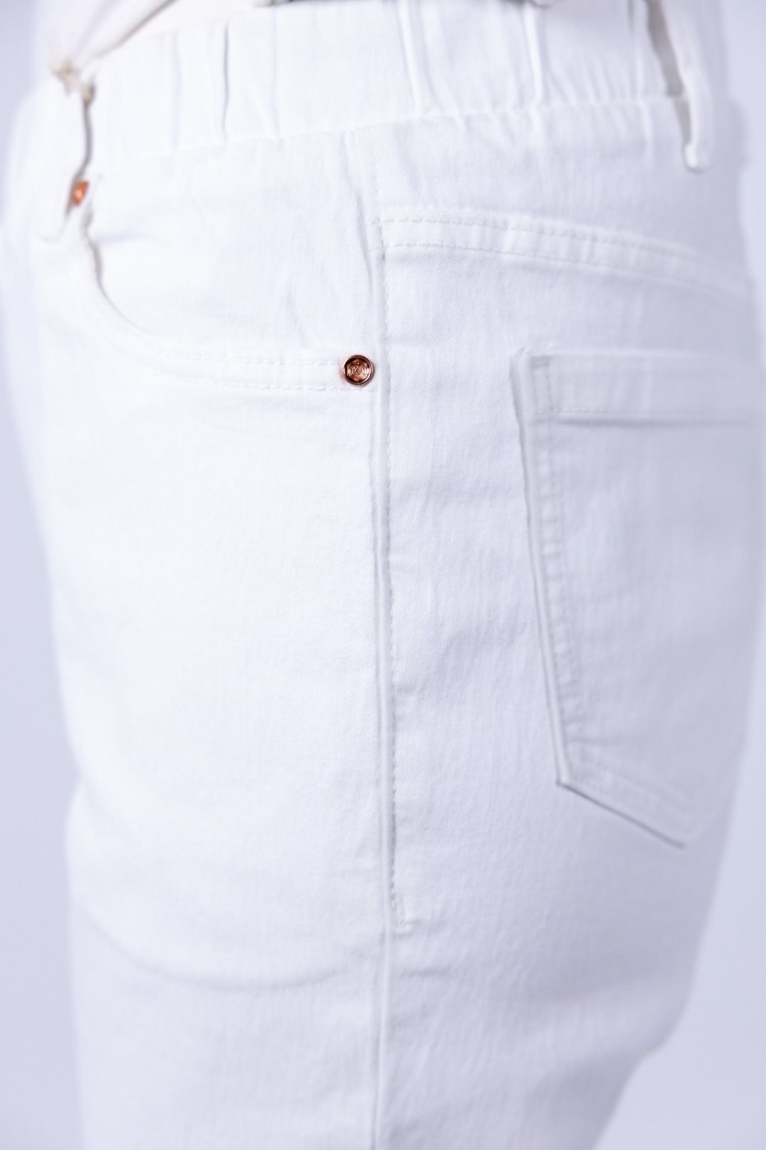 Ragno - Jeans straight pockets con frange