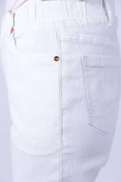 Ragno - Jeans straight pockets con frange