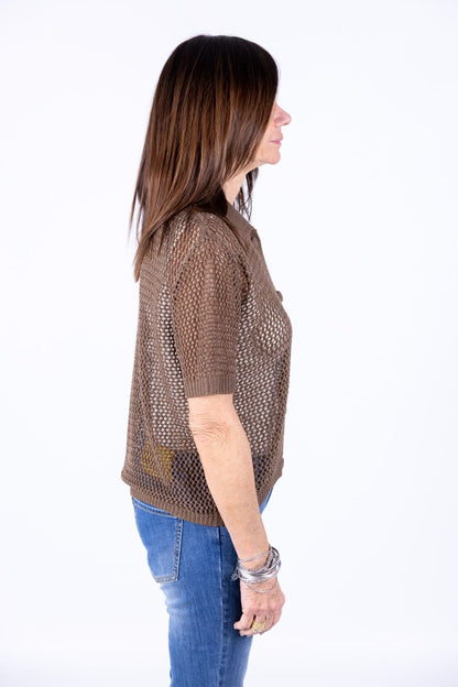 Le Streghe - Maglia polo a rete