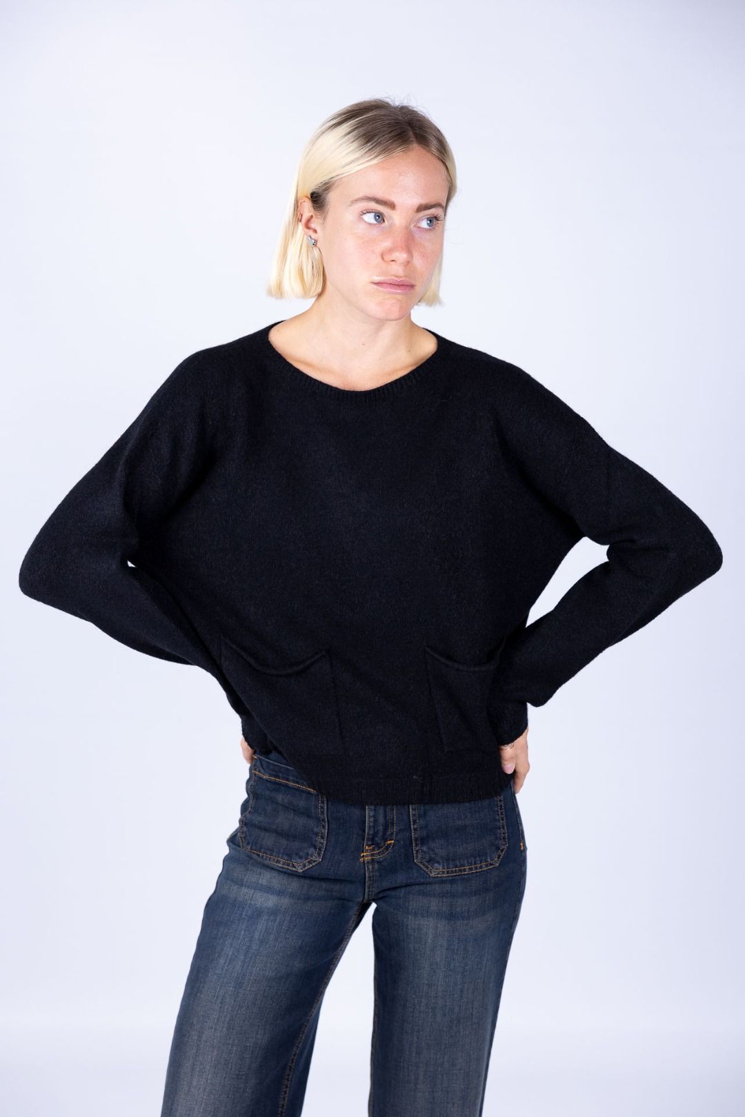 Susy Mix - Maglia con taschine