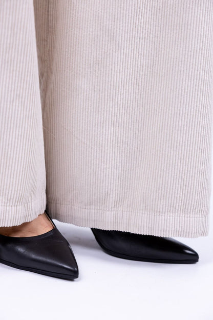 Le Streghe - Pantalone ampio in velluto