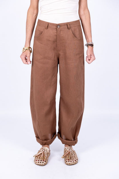 Tensione In - Pantalone in lino