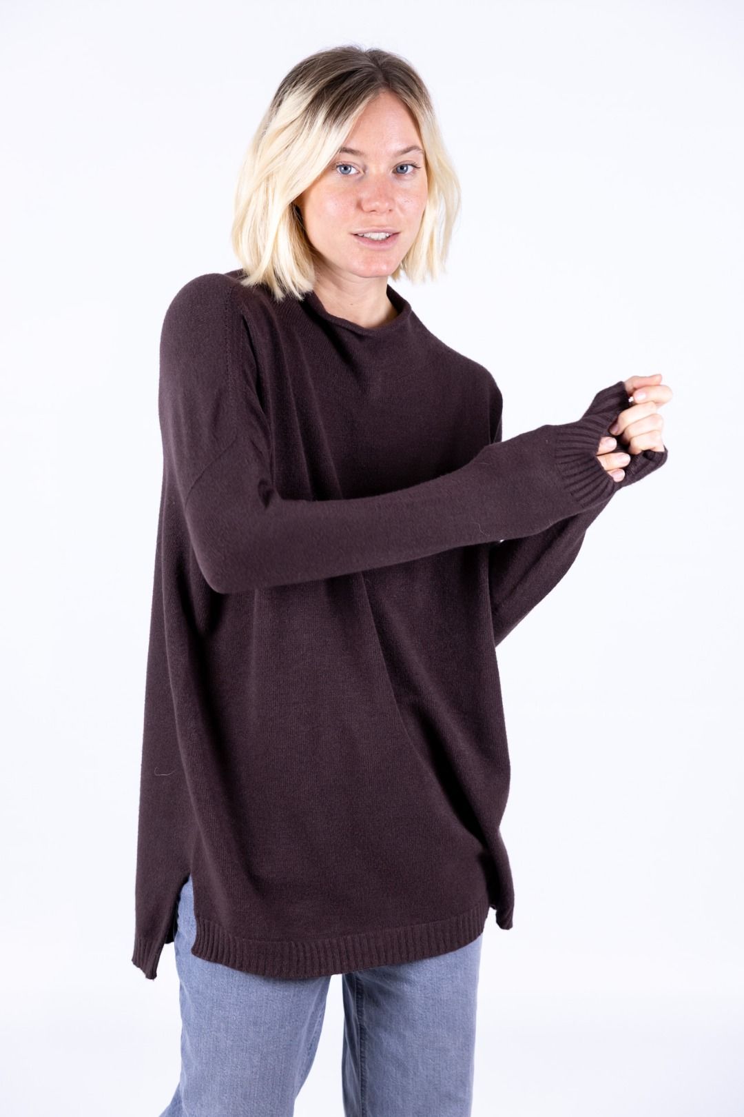 Susy Mix - Maglia Over in viscosa