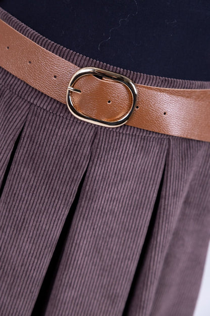 Novepunto.Uno - Gonna in velluto