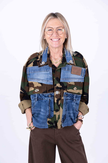 Susy Mix - Camicia camouflage
