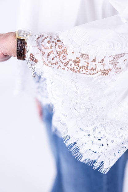 HaveOne - Camicia pizzo