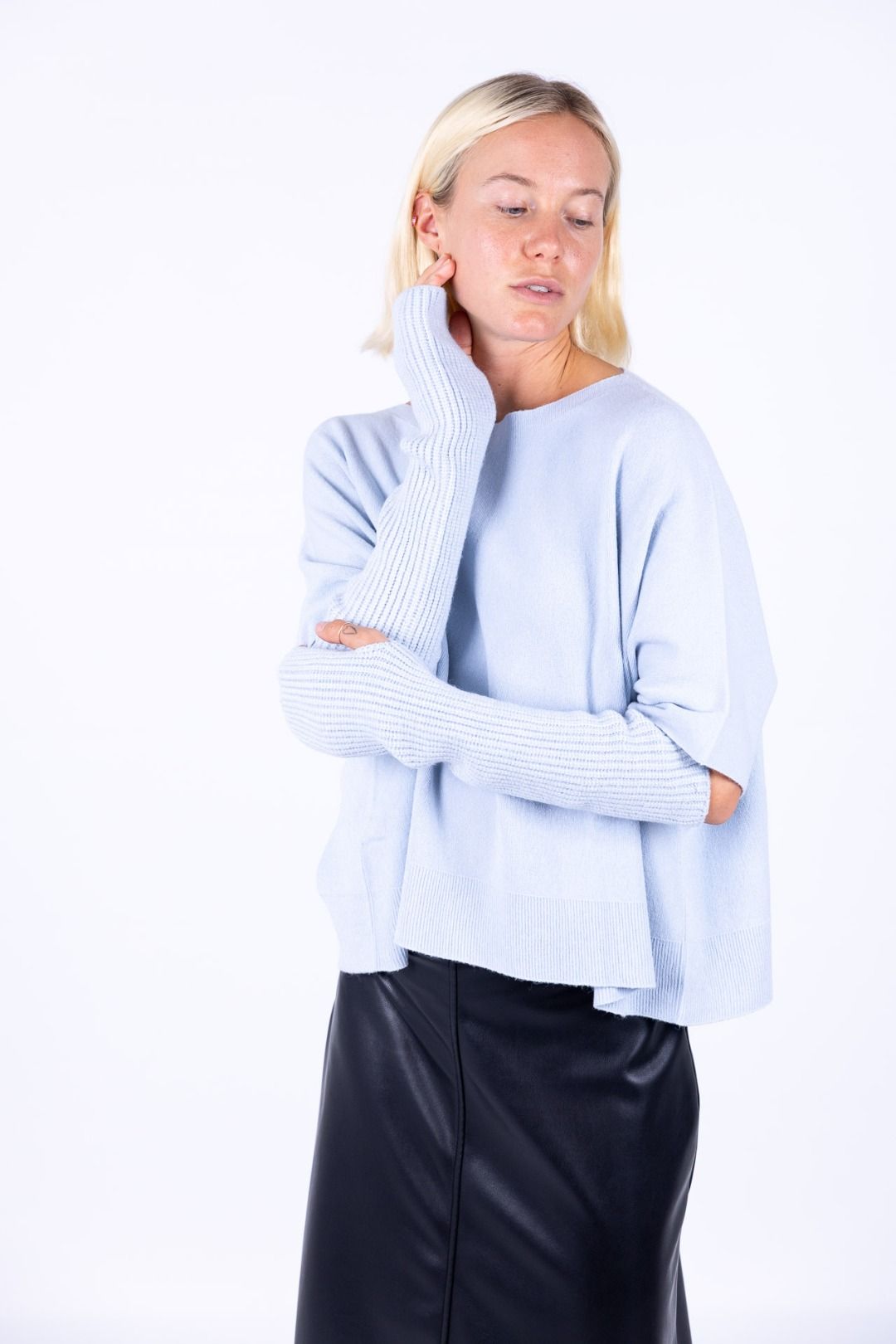 Arvs - Maglia scatoletta con manicotto