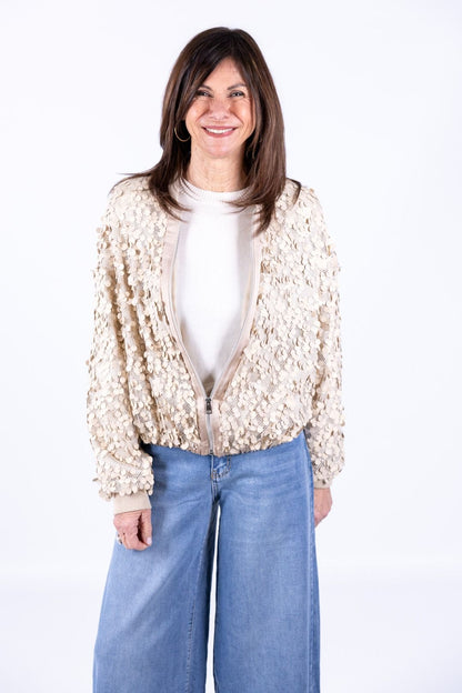 HaveOne - Bomber paillettes