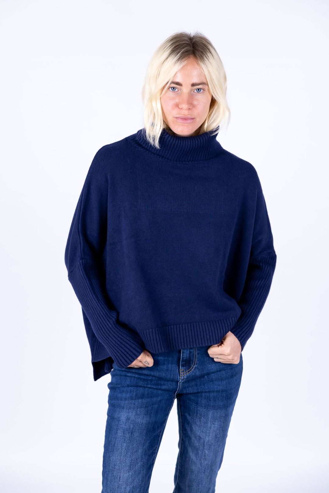 Decima Domus - Maglia collo alto manica manicotto