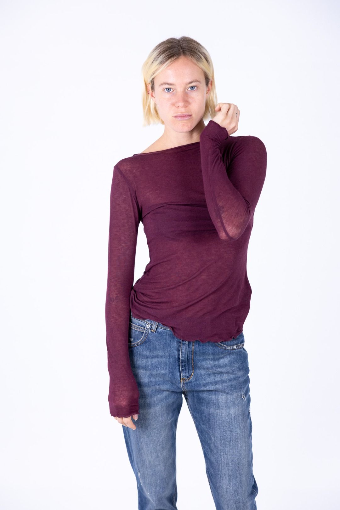 Tensione in - Maglia barca misto cachemire