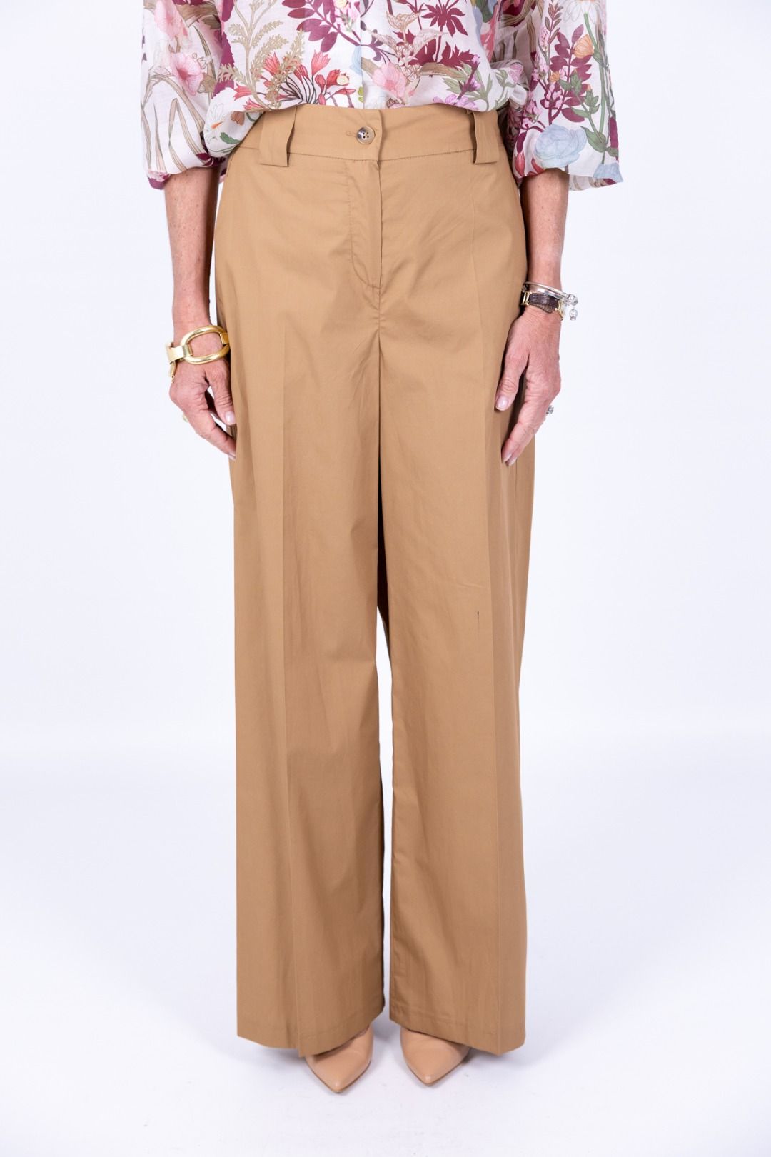 Tensione In - Pantalone ampio in cotone