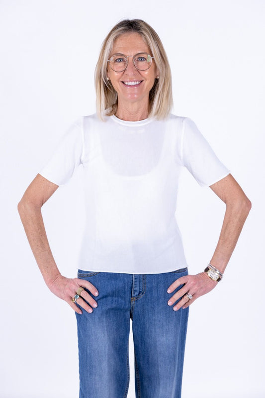 Susy Mix - Maglia paricollo manica corta