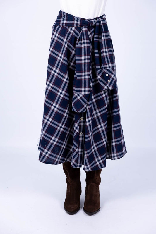 Tensione in - Gonna maniche camicia