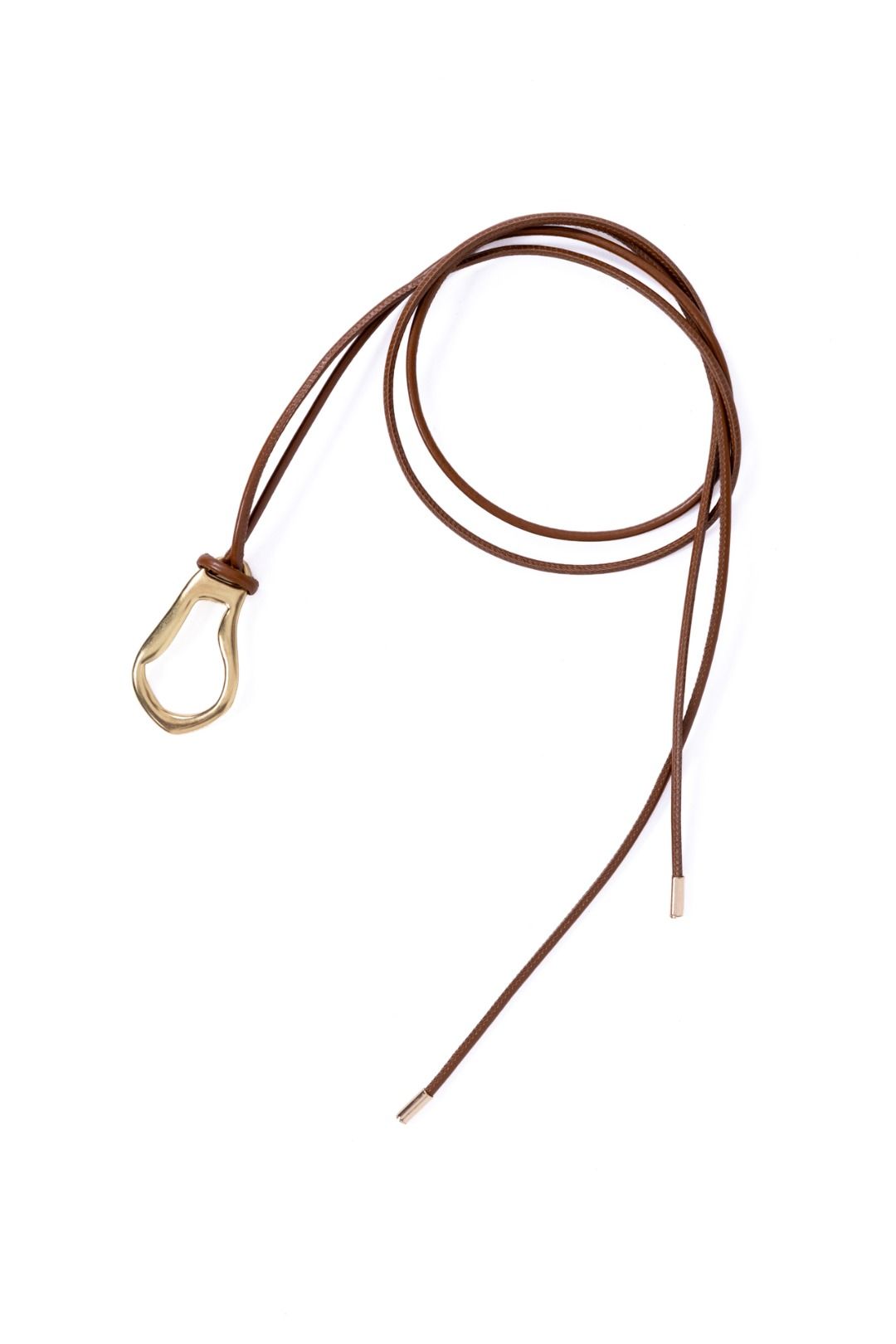 Novepuntouno - Cintura fibbia dorata