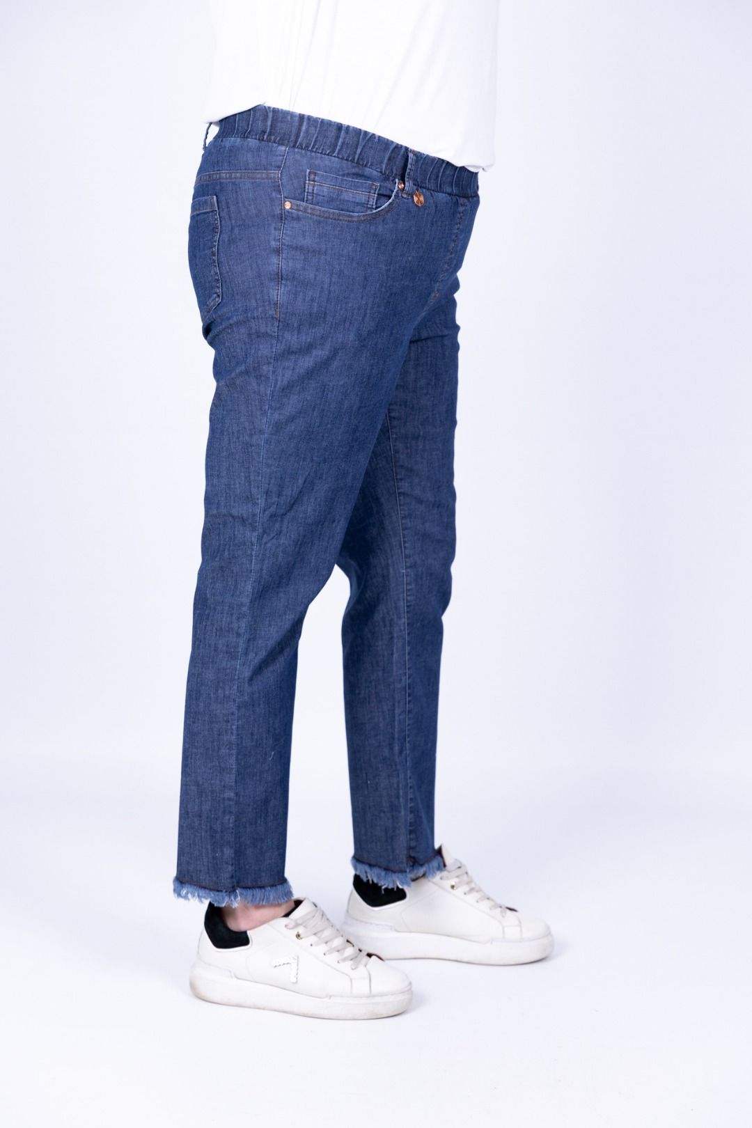 Ragno - Jeans straight pockets con frange C