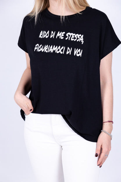 Susy Star - T-shirt con scritta