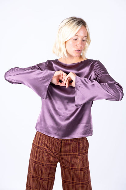 Surkana - Camicia con maniche leggermente a calla