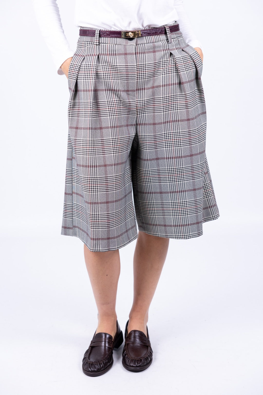 Tensione in - Pantalone grigio