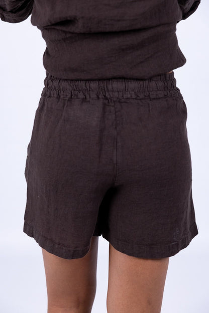 Tensione In - Shorts in lino