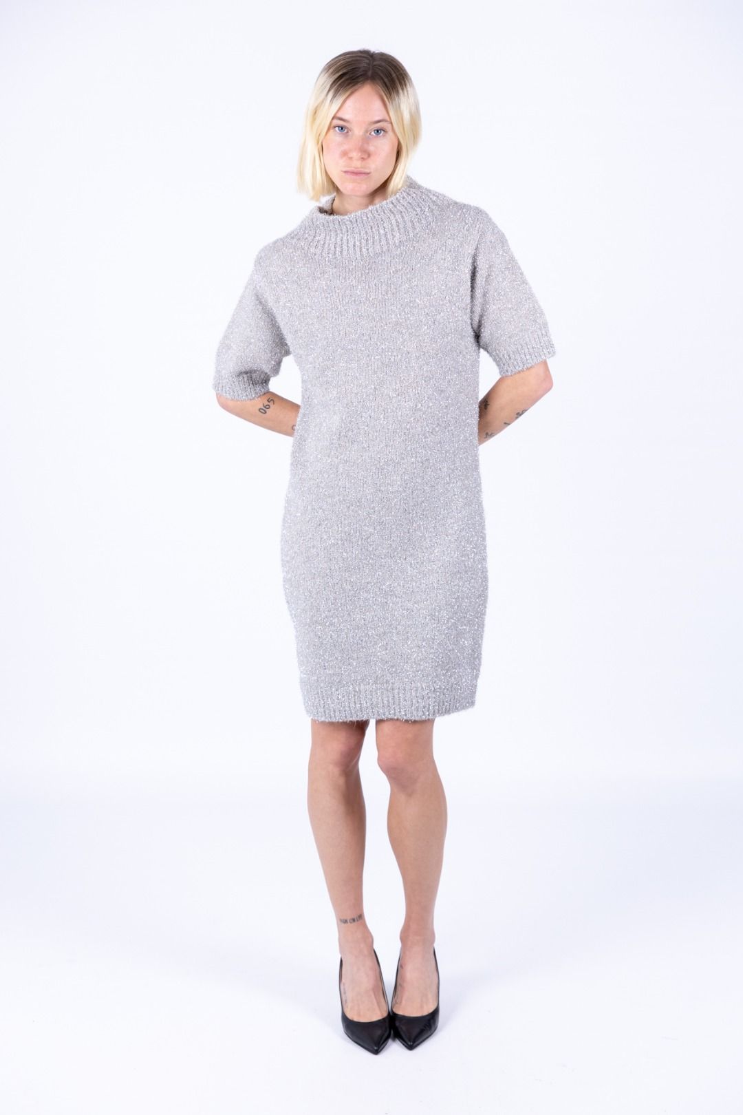 HaveOne - Mini abito collo vulcano