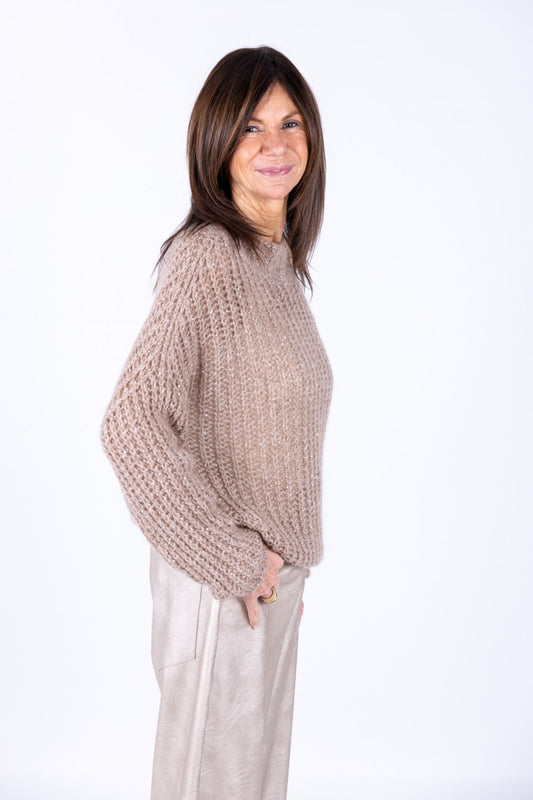 Tensione in - Maglia buco spalla