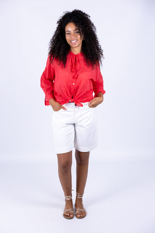 Tensione in - Camicia mussola