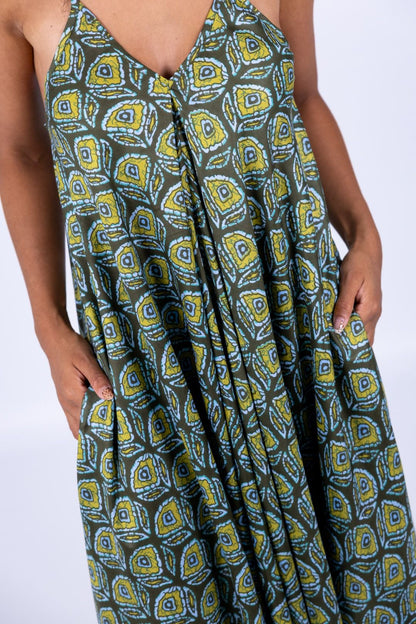Steph - Abito Foulard fantasia