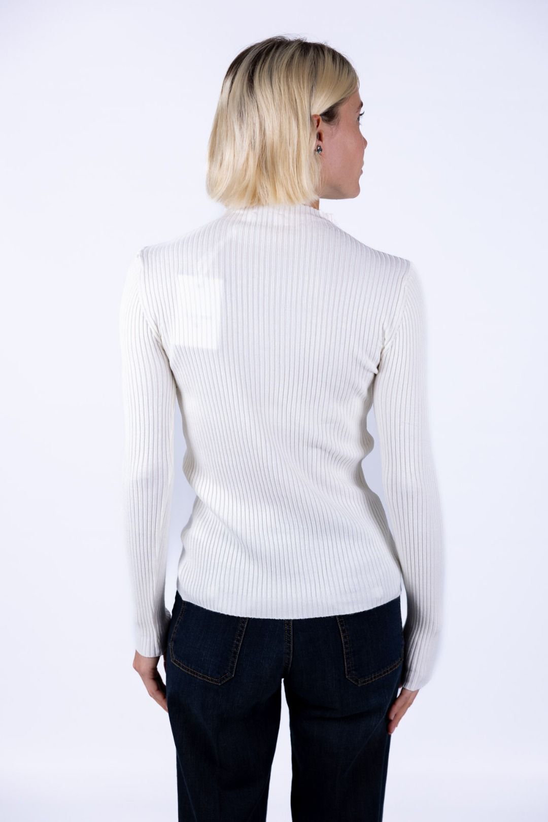 Susy Mix - Maglia lupetto costina