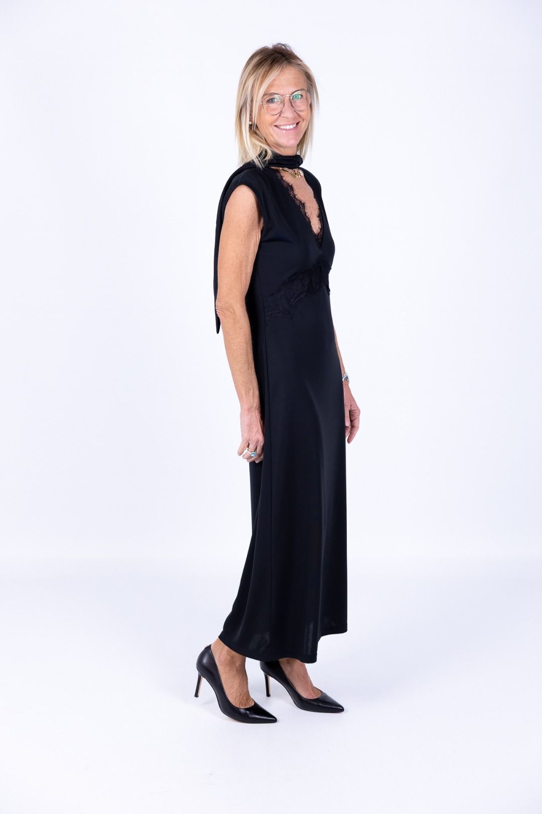 Susy Mix - Abito con pizzo