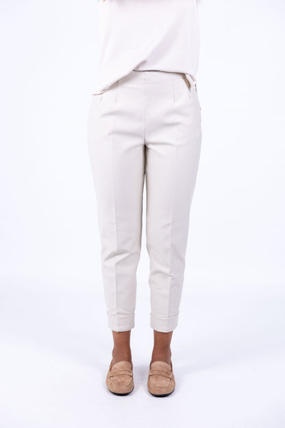 Ragno - Pantalone Carrot con tasche s/cintura