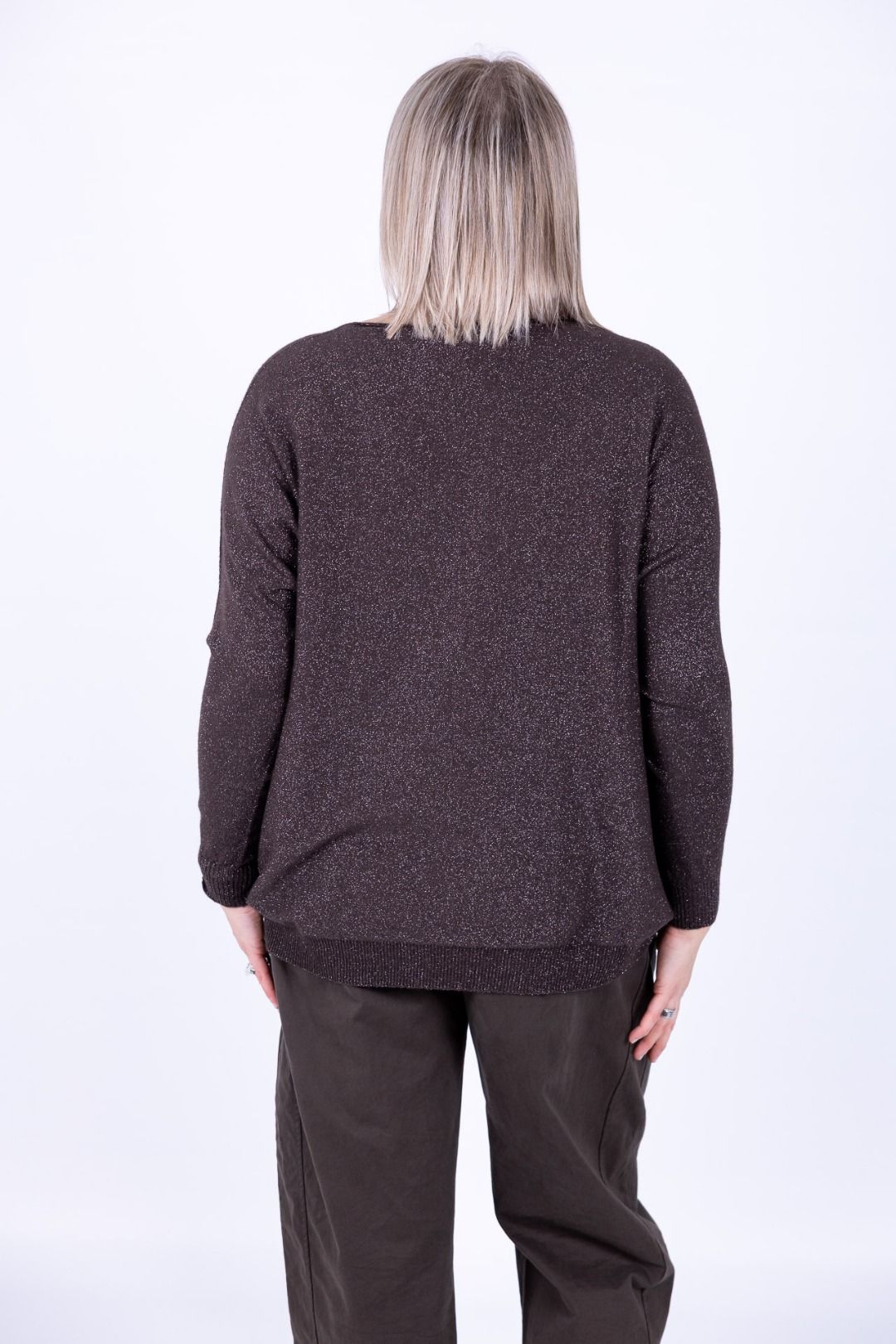 Susy Star - Maglia barca con lurex