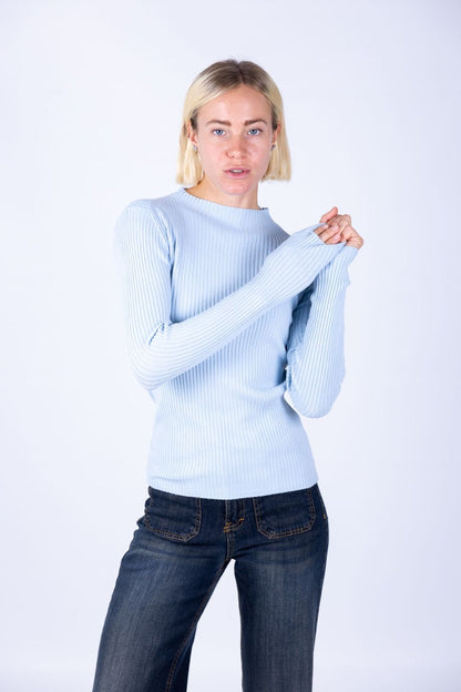 Susy Mix - Maglia lupetto costina