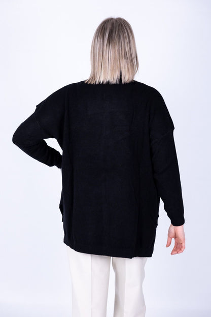 Susy Star - Maglia collo alto Over