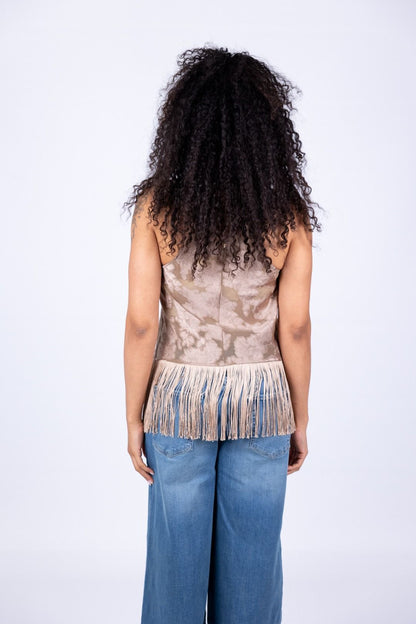 Philia Loft - Top con frange
