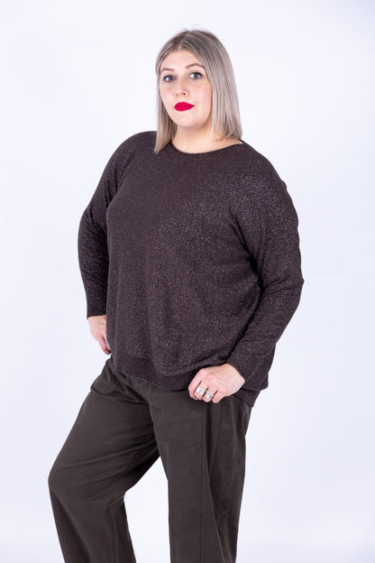 Susy Star - Maglia barca con lurex