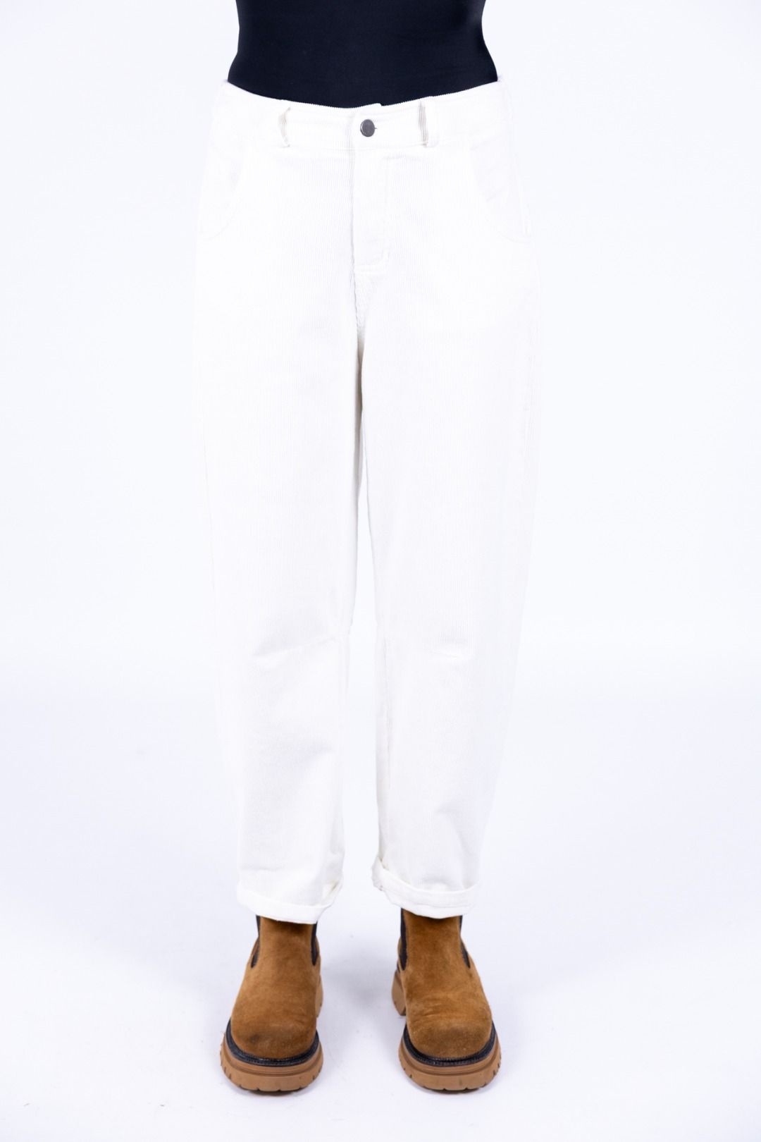 Tensione In - Pantalone ovetto in velluto